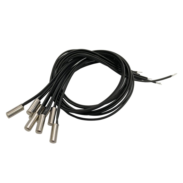 Muestra de instalación Sensor de temperatura de tubo de acero inoxidable MinyPe